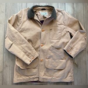 L.L.Bean Original Field Coat, Cotton-Lined Barn Chore Coat Size XL